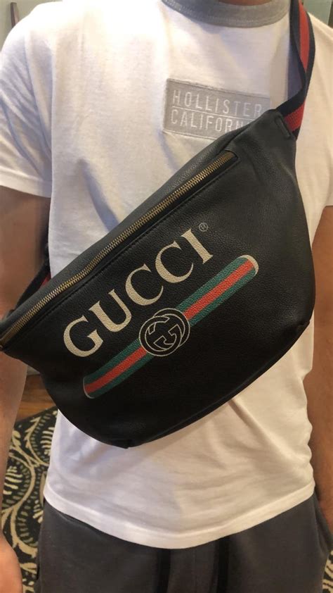 gucci fanny pack how much|gucci fanny pack waist bag.